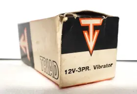 1686840 Triad Vintage Nos Radio Vibrator 12v 3 Pin Prong #1686840 Np 7v 12