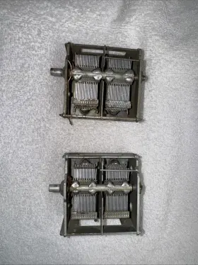 12-495 Ussr 12 495 Capacitor Air Variable 2 Section Pf Lot Pcs