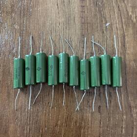 Ussr K75-10 10 Pcs Pio Capacitor 0.22uf 250v 10% Audio Amplifier Nos