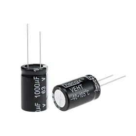 105c Uxcell 041814664224 3pcs 1000uf 63v Capacitor Aluminum Electrolytic Capacitors High Temp