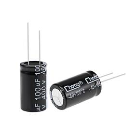 Uxcell 041814664286 100uf 400v Capacitor Aluminum Electrolytic Capacitors 105c High Temp 3pcs