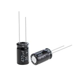 Uxcell 041814664552 25pcs Aluminum Electrolytic Capacitors 470uf 35v 105c