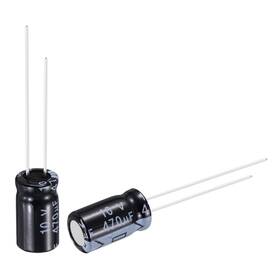 Uxcell 632702042448 470uf 10v Capacitor Aluminum Electrolytic Capacitors 105c High Temp 50pcs
