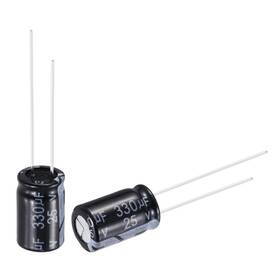 Uxcell 632702042462 330uf 25v Capacitor Aluminum Electrolytic Capacitors 105c High Temp 50pcs