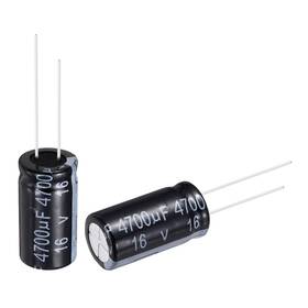 Uxcell 632702042578 4700uf 16v Capacitor Aluminum Electrolytic Capacitors 105c High Temp 10pcs
