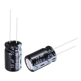 Uxcell 632702042653 10uf 450v Capacitor Aluminum Electrolytic Capacitors 105c High Temp 18pcs