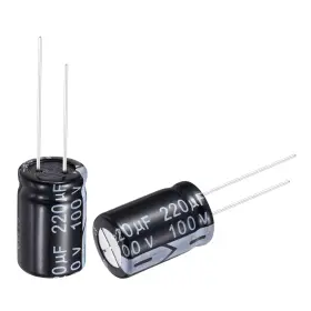 105c Uxcell 632702042806 220uf 100v Capacitor Aluminum Electrolytic Capacitors High Temp 10pcs