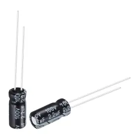 105c Uxcell 632702042851 2.2uf 100v Capacitor Aluminum Electrolytic Capacitors High Temp 50pcs