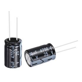 Uxcell 676766314356 4700uf 25v 16x25mm Electrolytic Capacitor Aluminum Capacitors 24pcs