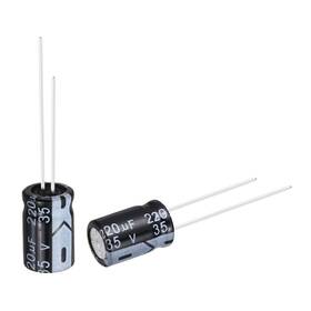 Uxcell 676766314431 220uf 35v 8x12mm Electrolytic Capacitor Aluminum Capacitors 50pcs