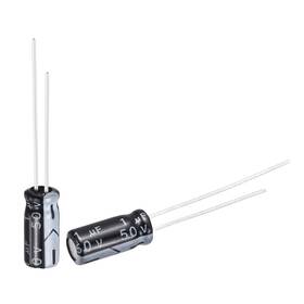 Uxcell 676766314578 1uf 50v 5x11mm Electrolytic Capacitor Aluminum Capacitors 50pcs
