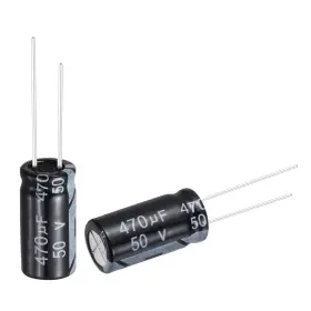 Uxcell 676766314806 470uf 50v 10x20mm Electrolytic Capacitor Aluminum Capacitors 24pcs