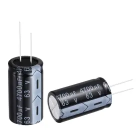 Uxcell 676766314967 4700uf 63v 22x40mm Electrolytic Capacitor Aluminum Capacitors 12pcs
