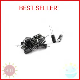 105c Uxcell 712662123712 16v 1000uf Radial Lead Electrolytic Capacitor 8mm X 16mm 20pcs