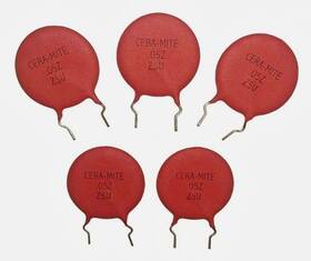 Vishay Roederstein 562ckj601ap503za03 Lot Of 5 500v .05z Z5u Ceramite Disc Capacitor