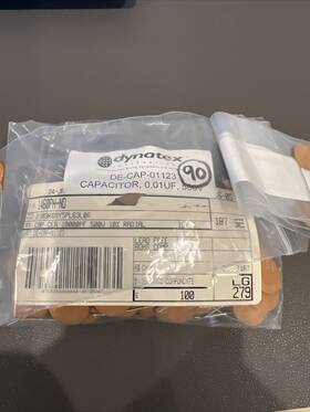 Vishay Sprague 1460ph-nd Lot Of 95 Capacitor Vishay/bc Components 10000pf 500v 10% Radial