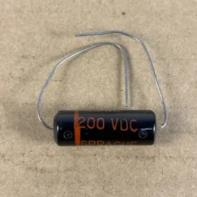 155p Vishay Sprague Black Beauty .5uf 200v Capacitor Vtg Tube Amp Tone Cap Tests Good