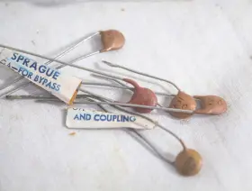 5ga-q10 Vishay Sprague Capacitors Type Ga Mf .000010 1000 Volts Cat. No 2515 5 Pcs