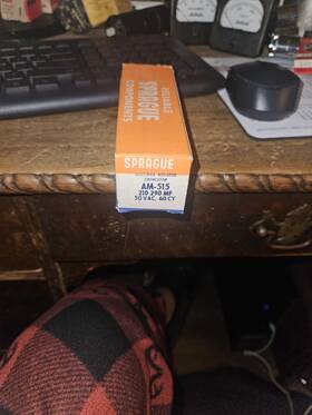 Vishay Sprague Am-515 Vintage Nos Antenna Rotator Capacitor 210-290 Mf Ham Radio
