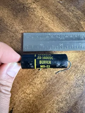 Mb-s3 Vishay Sprague Black Beauty .0005 Uf 1600dc Buffer Capacitor Qty 1