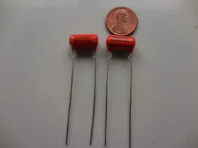 Sbe6ps-d50 Vishay Sprague Two 2x New .005uf 600vdc 10% Tone Capacitors