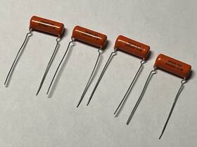 Vishay Sprague Sbe6ps-s33 4 Nos Vintage Orange Drop .033 Uf 600v 6ps-s33 Guitar Amp Tone Capacitor