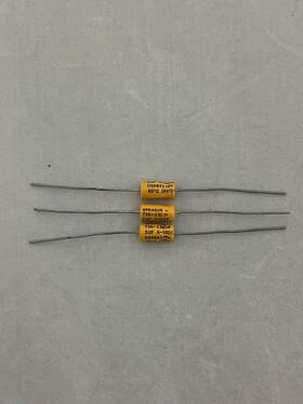 Vishay Sprague Tva-1103 Atom Capacitors 5uf 0-50vdc - Lot Of 3 Pcs New Tested
