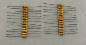 Vishay Sprague Tva-1301 Atom Capacitors 2uf 0-50vdc - Lot Of 26 Pcs New Tested