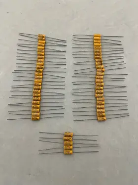 Tva-1304 Vishay Sprague Atom Capacitors 10uf 0-50vdc - Lot Of 55 Pcs New Tested