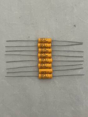 Vishay Sprague Tva-1306 Atom Capacitors 25uf 0-50vdc - Lot Of 8 Pcs New Tested