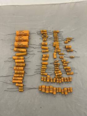 Vishay Sprague Tva-1316 Atom Tva Capacitors - Lot Of 90pcs