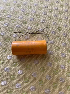 Tva-1704 Vishay Sprague Nos Vintage 1996/98 Atom 8 Uf 450v Capacitor