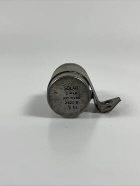 Vishay Sprague Tvl-4713 Solar 2mfd 330 Wvac 2622 B Capacitor