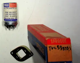 Tvls3573.1 Vishay Sprague Electrolytic Capacitor 60mf 300wvdc Vintage Nos
