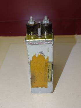 Western Electric 160797 Type D Oil Condenser 45 Mfd Good