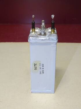 Western Electric 228b Type Oil Condenser 2.2 Mfd Good