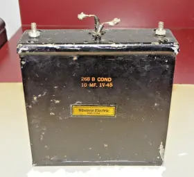 268-b Western Electric Type 268 B Condenser 10 Mfd Good 1945