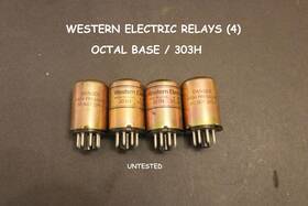 Western Electric 303h Relays X4 /