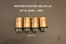 303h Western Electric Relays X4 /