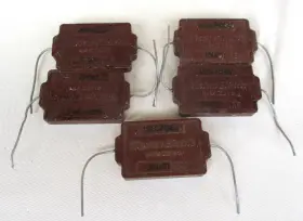402c7644 Western Electric Vintage 18000 Mmf 0.018 Uf Mica Capacitor Nos 5 Pcs