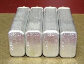 Western Electric 439qa 4 Type Capacitors 2.14 Mfd