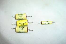 Western Electric 575c 4 Capacitors - 3 X And 1x 575a 1uf .25uf