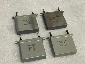 D-161739 Western Electric Vintage 4 .01 Uf Mf 200v Capacitors