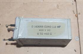 Western Electric D-163055 Capacitor Condenser - 1 Mfd