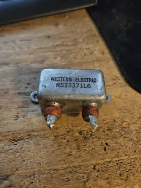 Ks-13371l6 Western Electric Vintage Good Used Electric-ks 13371l6 Capacitor .5 Uf 400 Vdc