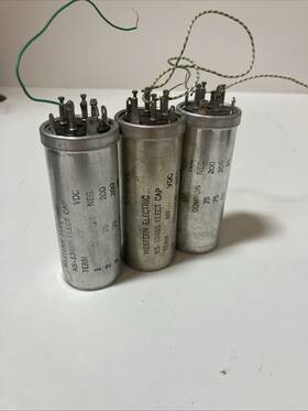 Western Electric Ks-13485 3 Vintage Capacitors