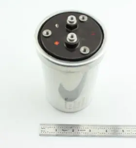 Ks-19262 Western Electric 6500 Uf 75 Vdc Nos Qty 1 Electrolytic Capacitor Tested Ks 19262