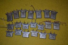 Western Electric Ks13456-l5 Capacitors 600 Volt 1uf .5uf .25uf Ks13456-l2/l5 Ks13453