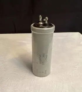 Ks13810 Western Electric Condenser 125uf 350 V 12-23-63