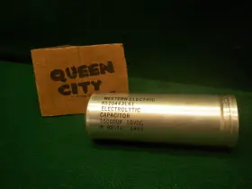 Ks20443l61 Western Electric Vintage 55000uf 10vdc Electrolytic Capacitor